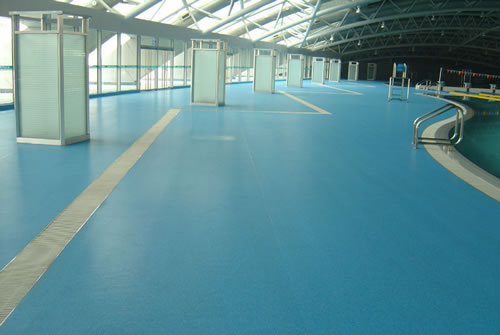 游泳館地板