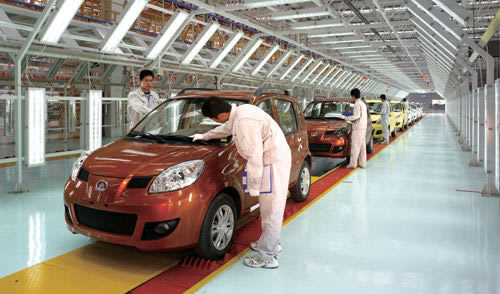 長城汽車裝配車間